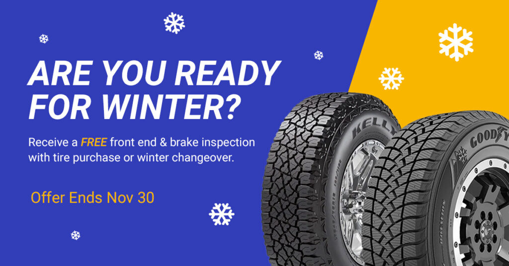 winter tire changeover promotion