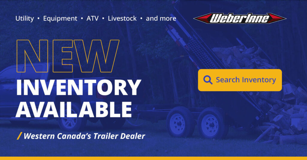 Weberlane Trailer New Inventory in Stock